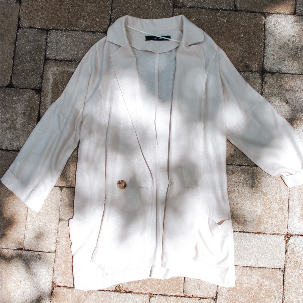 Cream Blazer
